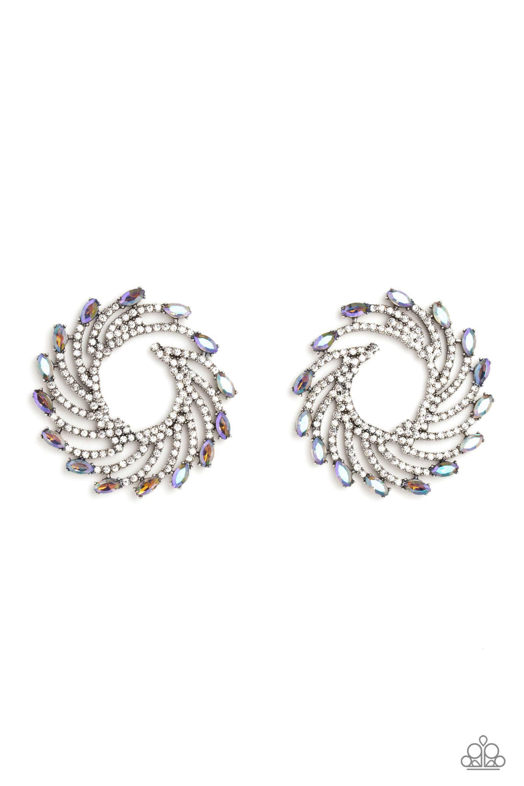 Firework Fanfare - Multi Earrings by Paparazzi