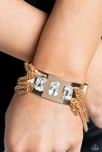 Load image into Gallery viewer, CHAIN Showers - Gold Bracelet by Paparazzi
