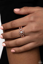 Load image into Gallery viewer, Will FLOWER - Copper Ring by Paparazzi
