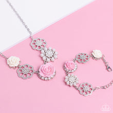 Load image into Gallery viewer, Tea Party Favors - Pink Necklace by Paparazzi
