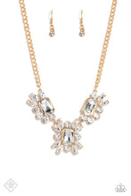 Load image into Gallery viewer, Exaggerated Elegance - Gold Necklace by Paparazzi
