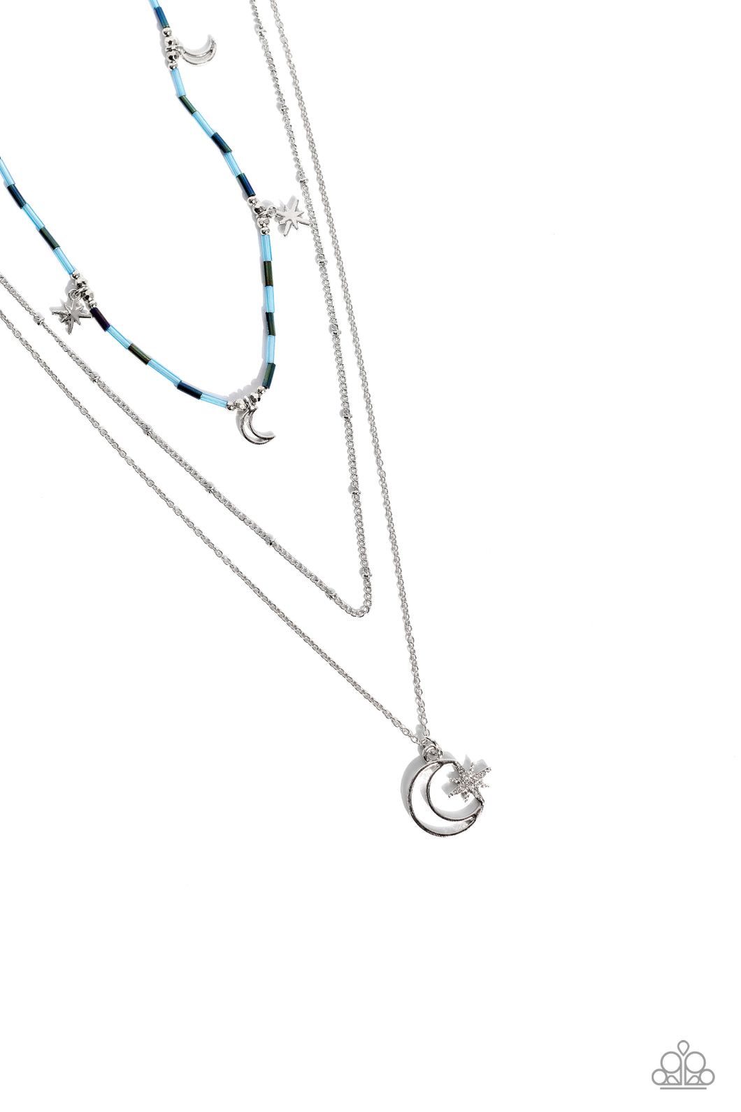 Constant as the Stars - Blue Necklace by Paparazzi