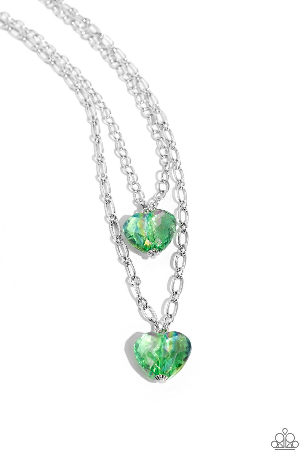 Layered Love - Green Necklace by Paparazzi