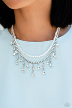 Load image into Gallery viewer, Lessons in Luxury - White Necklace by Paparazzi
