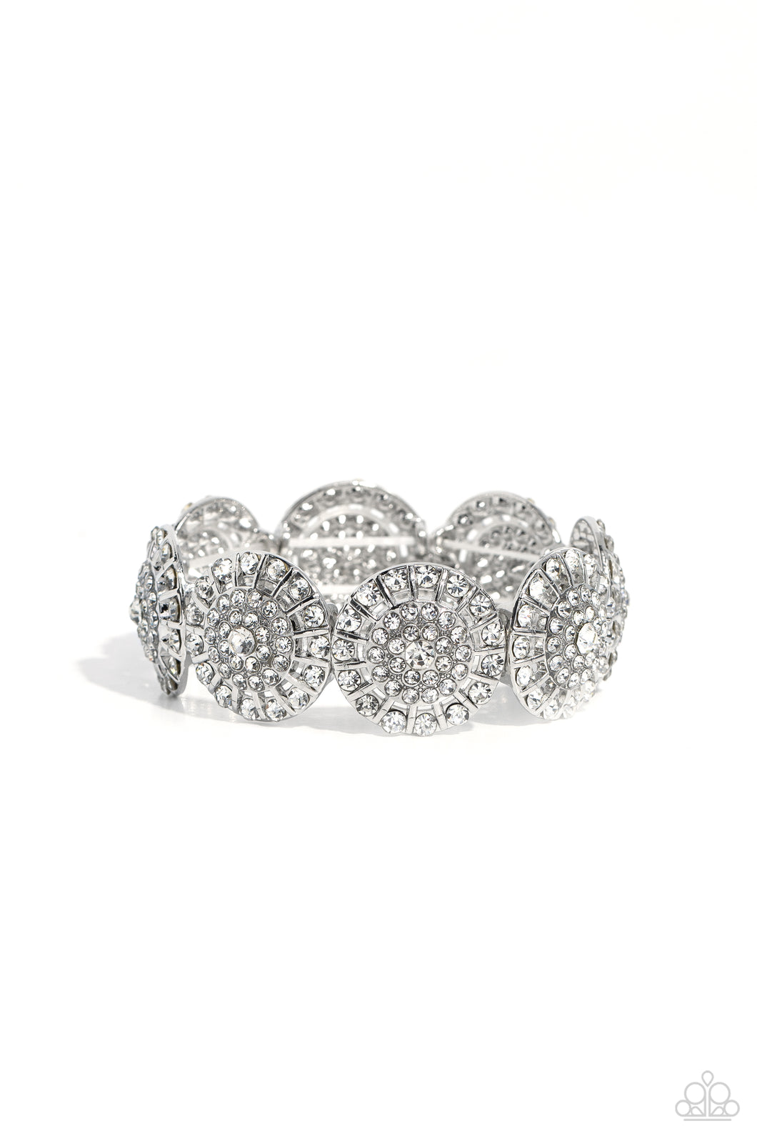 Executive Elegance - White  Bracelet by Paparazzi