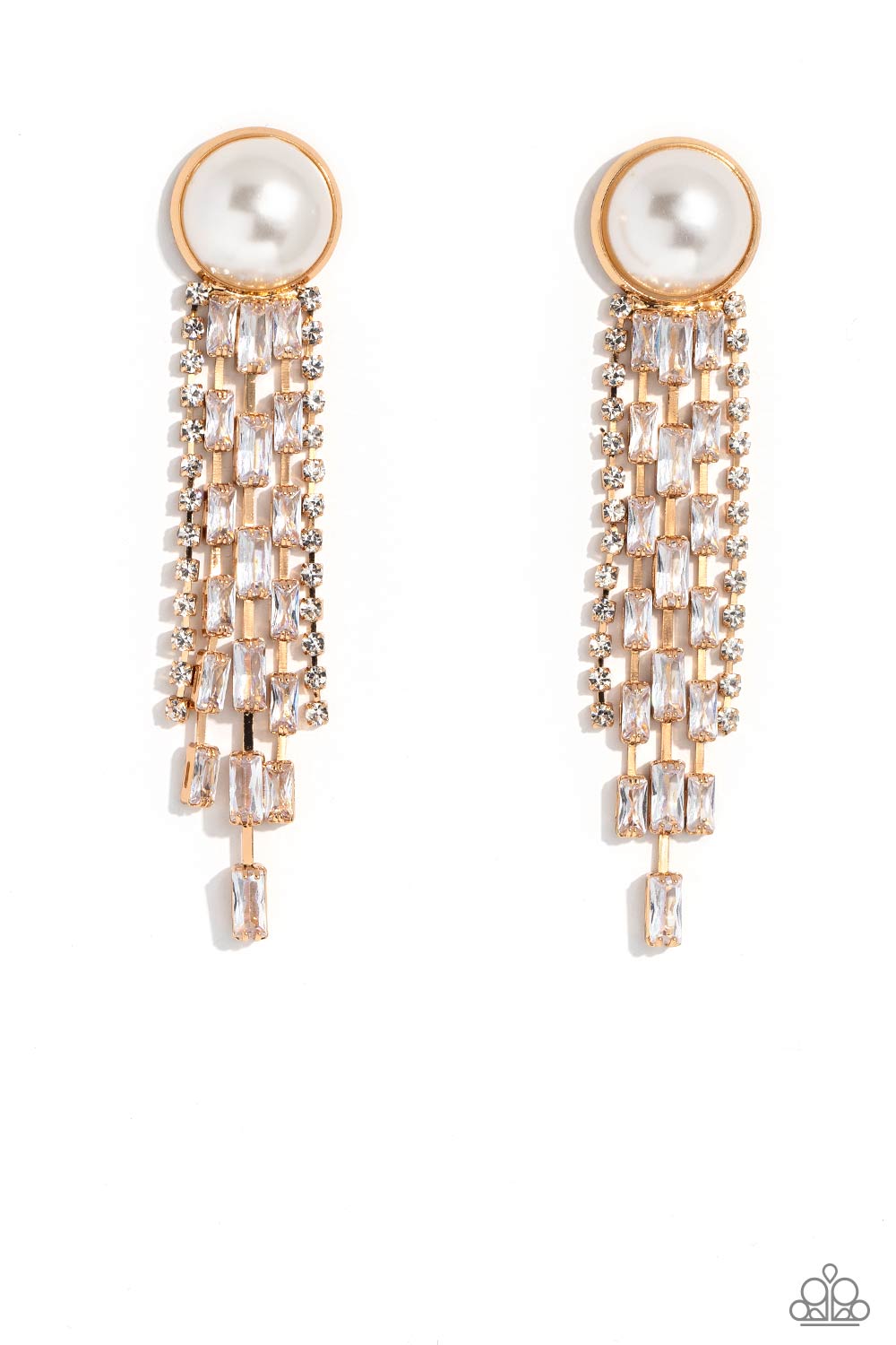 Genuinely Gatsby - Gold  Earrings by Paparazzi