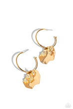 Load image into Gallery viewer, Majestic Mermaid - Gold  Earrings by Paparazzi
