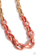 Load image into Gallery viewer, Statement Season - Orange Necklace by Paparazzi
