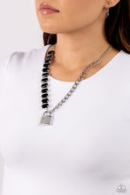 Load image into Gallery viewer, LOCK and Roll - Black Necklace by Paparazzi
