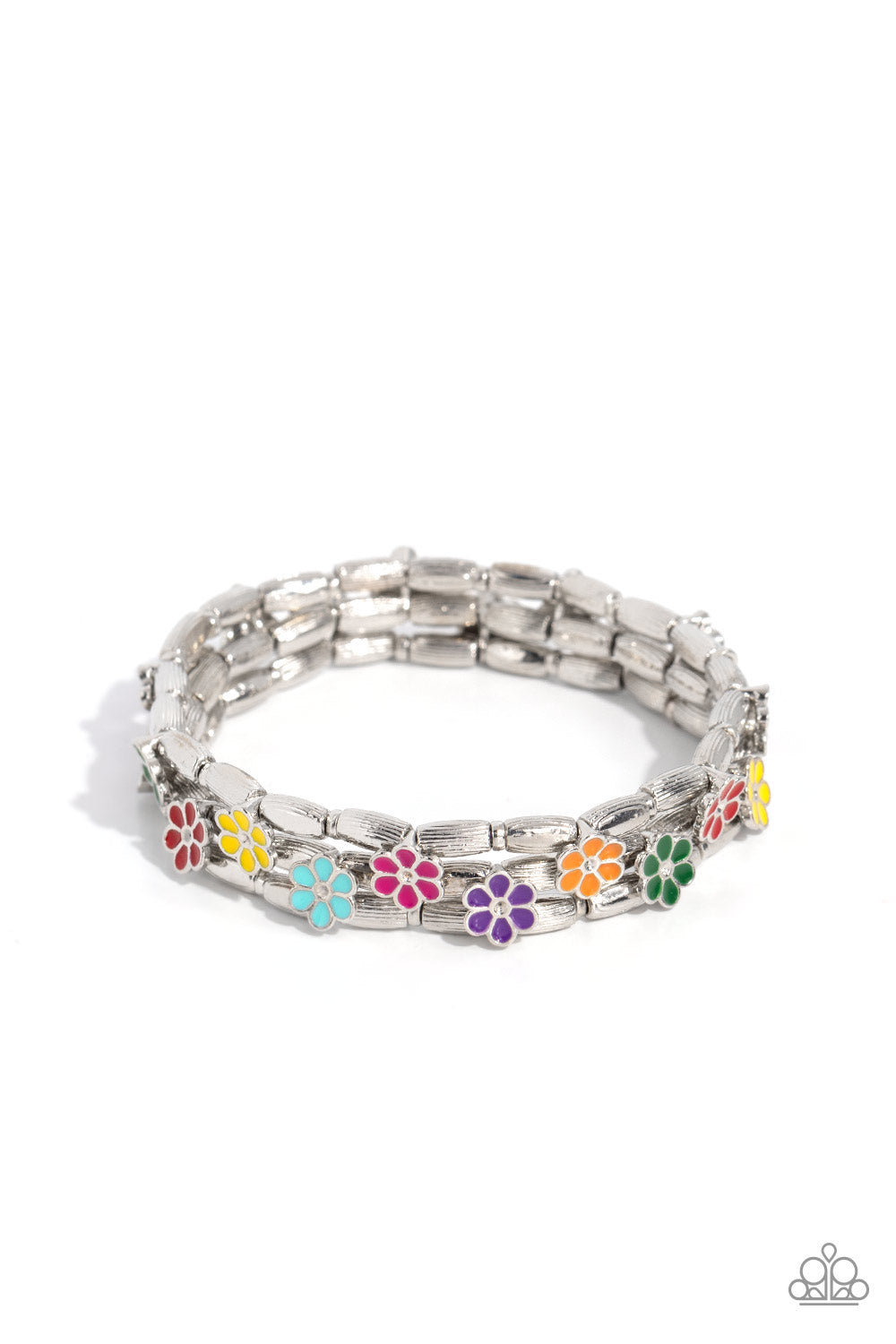 Scattered Springtime - Multi  Bracelet by Paparazzi