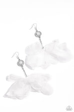 Load image into Gallery viewer, Seriously Sheer - White Earrings by Paparazzi
