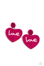 Load image into Gallery viewer, Sweet Seeds - Pink Earrings by Paparazzi
