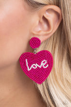 Load image into Gallery viewer, Sweet Seeds - Pink Earrings by Paparazzi
