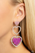 Load image into Gallery viewer, Couples Celebration - Pink Earrings by Paparazzi
