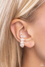 Load image into Gallery viewer, Prehistoric Pearls - Gold Ear Cuffs by Paparazzi
