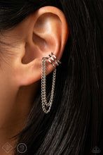 Load image into Gallery viewer, Unlocked Perfection - Silver Ear Cuffs by Paparazzi
