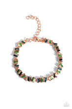 Load image into Gallery viewer, Emerald Ensemble - Copper Bracelet by Paparazzi
