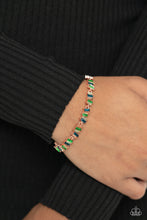 Load image into Gallery viewer, Emerald Ensemble - Copper Bracelet by Paparazzi
