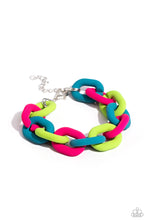 Load image into Gallery viewer, Go the Extra SMILE - Green Bracelet by Paparazzi Accessories
