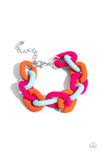 Load image into Gallery viewer, Go the Extra SMILE - Pink Bracelet by Paparazzi Accessories
