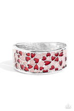 Load image into Gallery viewer, Penchant for Patterns - Red Bracelet by Paparazzi
