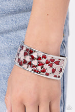 Load image into Gallery viewer, Penchant for Patterns - Red Bracelet by Paparazzi
