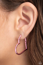 Load image into Gallery viewer, Loving Legend - Pink Earrings by Paparazzi Accessories
