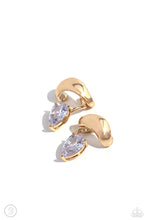 Load image into Gallery viewer, Twisting Teardrop Ear Cuffs by Paparazzi Accessories
