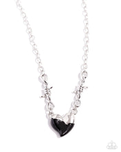 Load image into Gallery viewer, Trendy Tribute - Black Necklace by Paparazzi Accessories
