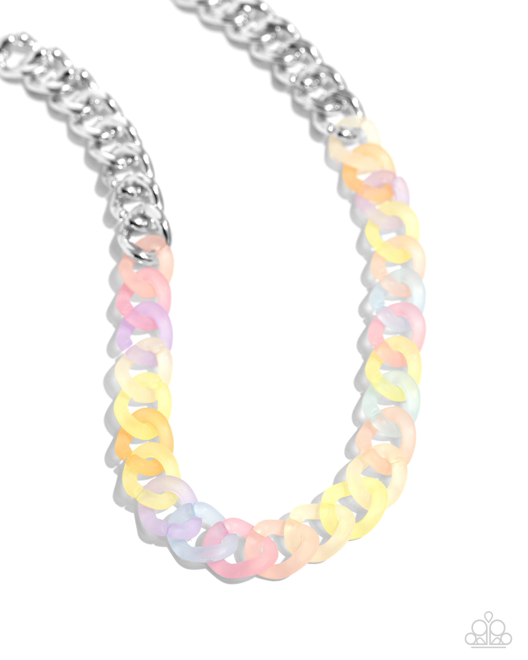 Rainbow Ragtime - Multi Necklace by Paparazzi Accessories