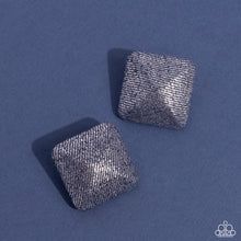 Load image into Gallery viewer, Commercially Corporate - Silver Earrings by Paparazzi Accessories
