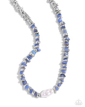 Load image into Gallery viewer, Seasonal Socialite - Blue Necklace by Paparazzi Accessories
