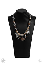 Load image into Gallery viewer, Charmed, I Am Sure - Brown Necklace by Paparazzi
