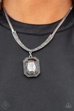 Load image into Gallery viewer, Fit For A Drama Queen - Silver Necklace by Paparazzi
