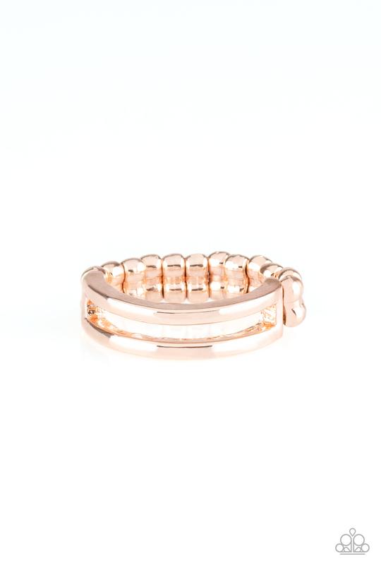 I Need Space - Rose Gold Ring by Paparazzi