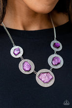 Load image into Gallery viewer, Raw Charisma - Purple Necklace by Paparazzi
