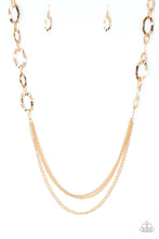 Load image into Gallery viewer, Street Beat - Gold Necklace by Paparazzi
