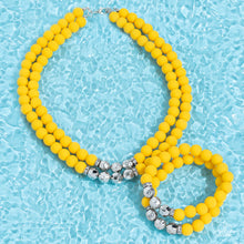 Load image into Gallery viewer, Summer Splash - Yellow Necklace by Paparazzi
