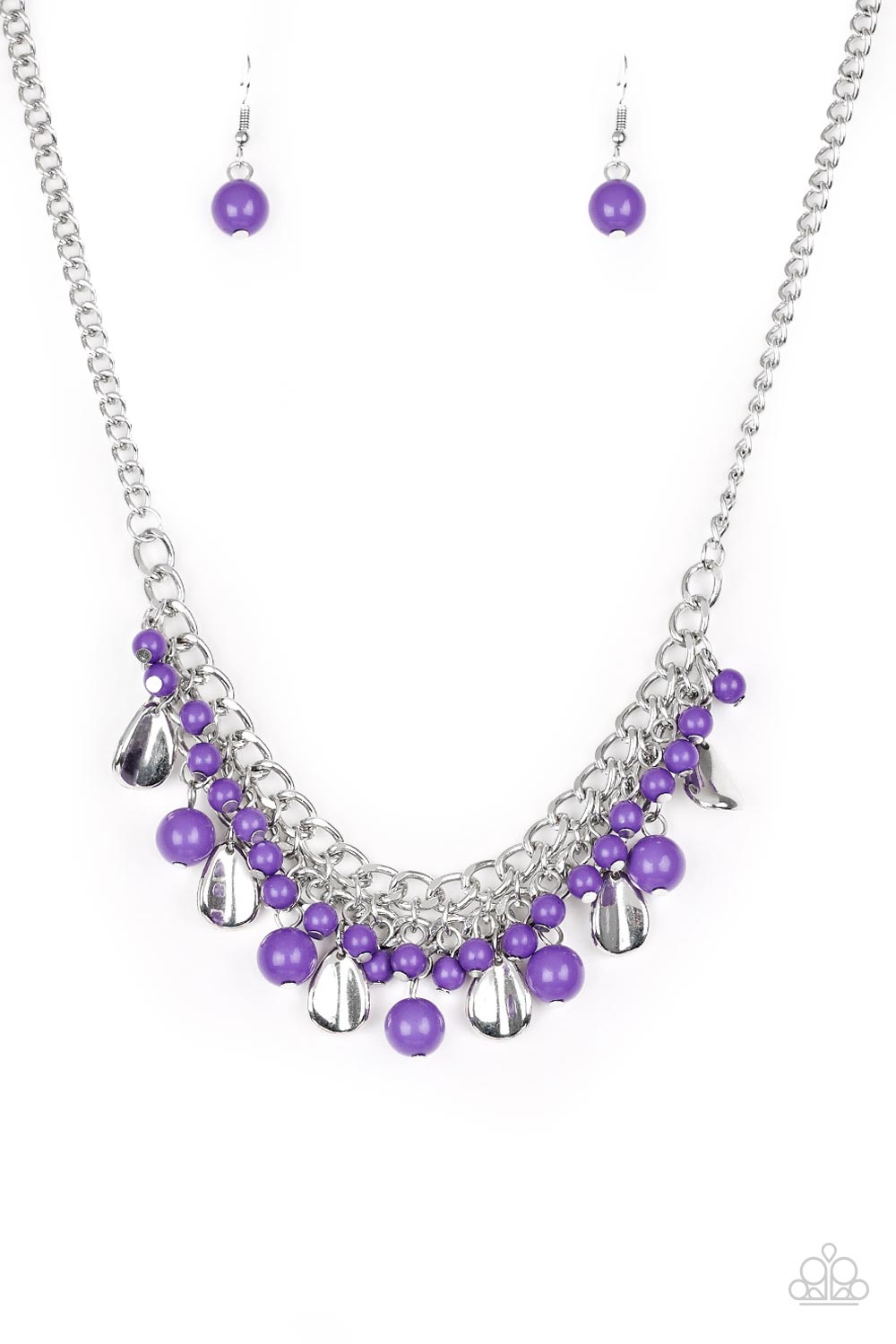 Summer Showdown - Purple Necklace by Paparazzi