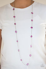 Load image into Gallery viewer, Glossy Glamorous Purple Necklace by Paparazzi
