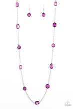 Load image into Gallery viewer, Glossy Glamorous Purple Necklace by Paparazzi
