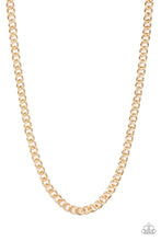 Load image into Gallery viewer, Full Court -Gold Necklace by Paparazzi
