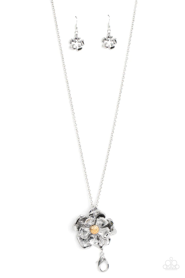 Homegrown Glamour - Silver Necklace by Paparazzi